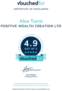 VouchedFor Q12024 certificate of excellence